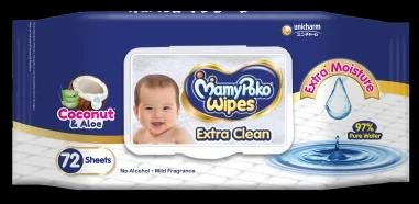 Tender Care with Mamy Poko Pants Baby Care Wipes