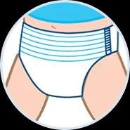 Easy to Wear: Mamy Poko Pants Large Diaper Pants